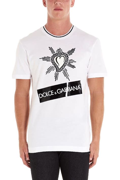 tricou dolce gabbana barbati alb
